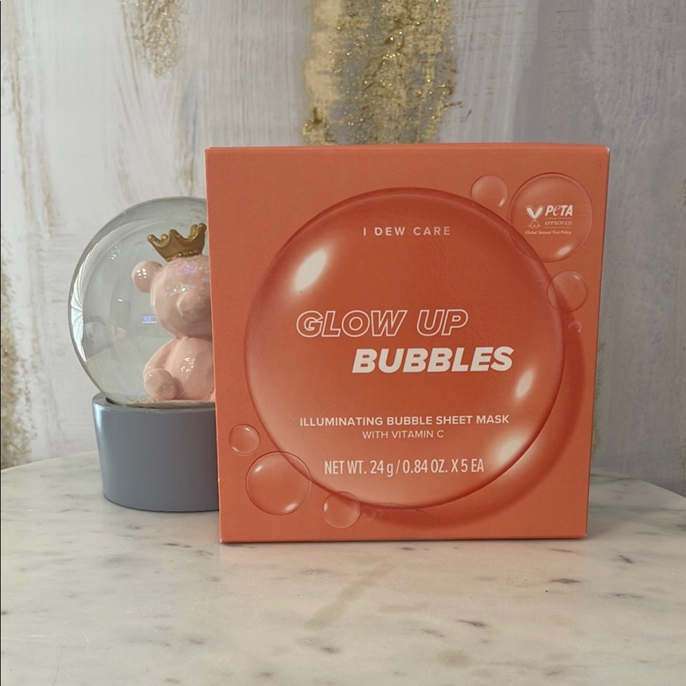 I DEW CARE GLOW UP BUBLES  - Illuminating bubbles sheet mask with vitamin C (5)